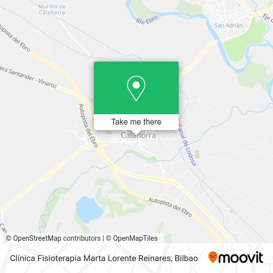 Clínica Fisioterapia Marta Lorente Reinares map