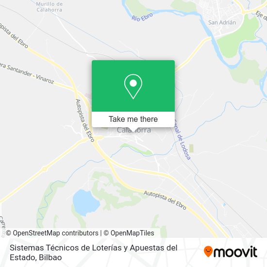 Sistemas Técnicos de Loterías y Apuestas del Estado map