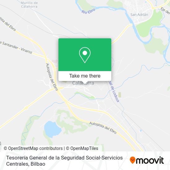 Tesorería General de la Seguridad Social-Servicios Centrales map