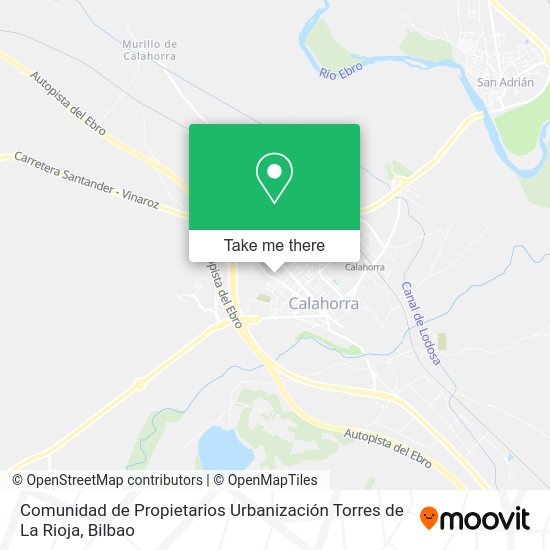Comunidad de Propietarios Urbanización Torres de La Rioja map
