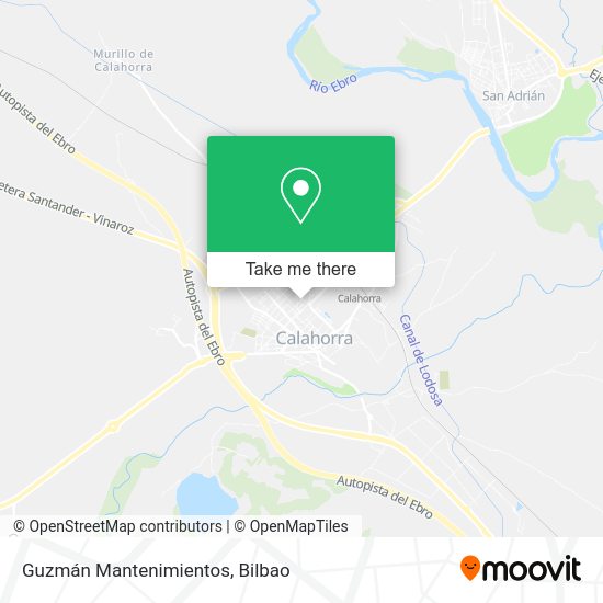 Guzmán Mantenimientos map