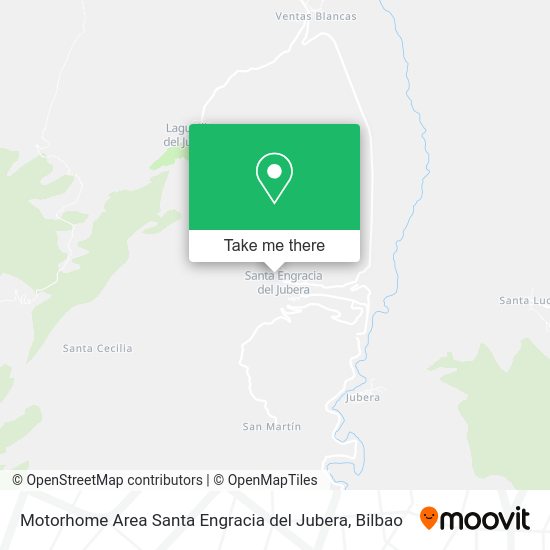 Motorhome Area Santa Engracia del Jubera map