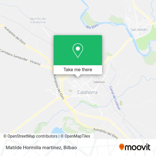 Matilde Hormilla martínez map