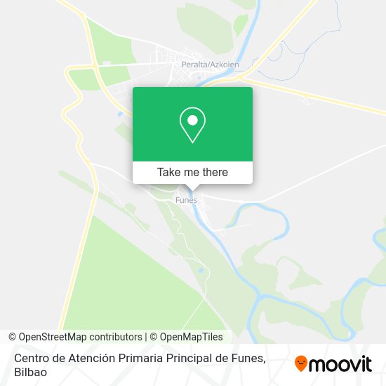 Centro de Atención Primaria Principal de Funes map