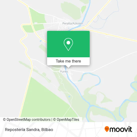 Repostería Sandra map