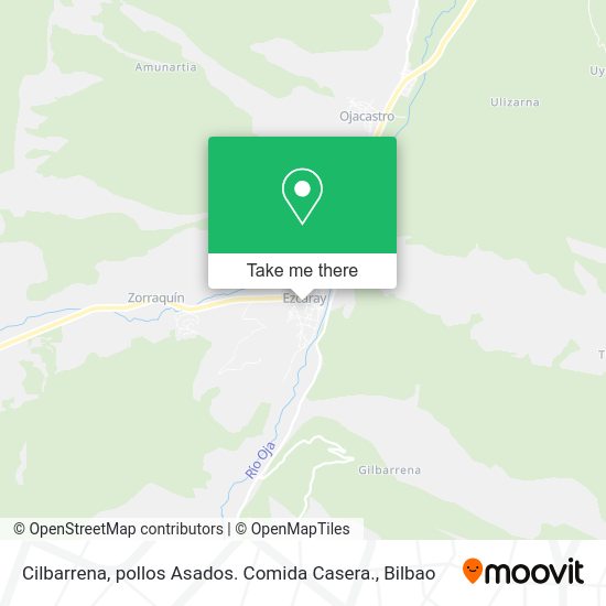 Cilbarrena, pollos Asados. Comida Casera. map