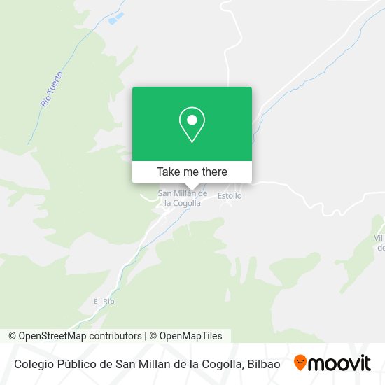Colegio Público de San Millan de la Cogolla map