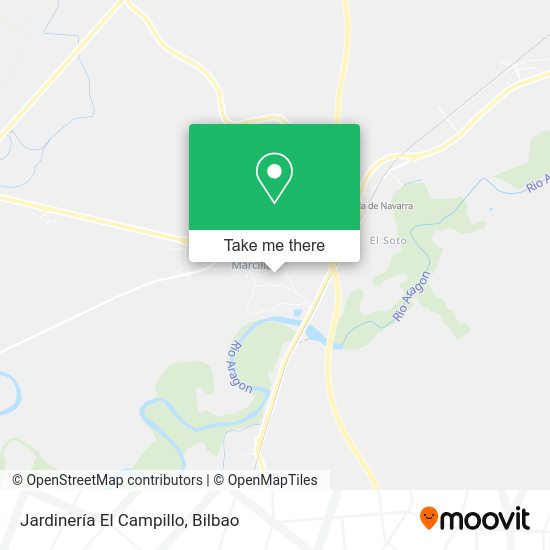Jardinería El Campillo map