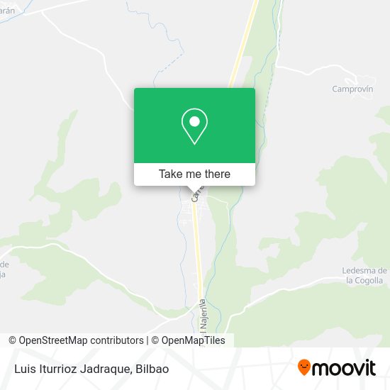 Luis Iturrioz Jadraque map