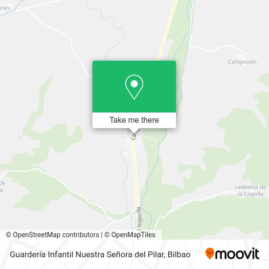 Guardería Infantil Nuestra Señora del Pilar map