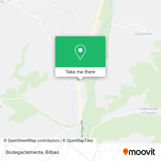 Bodegaclemente map