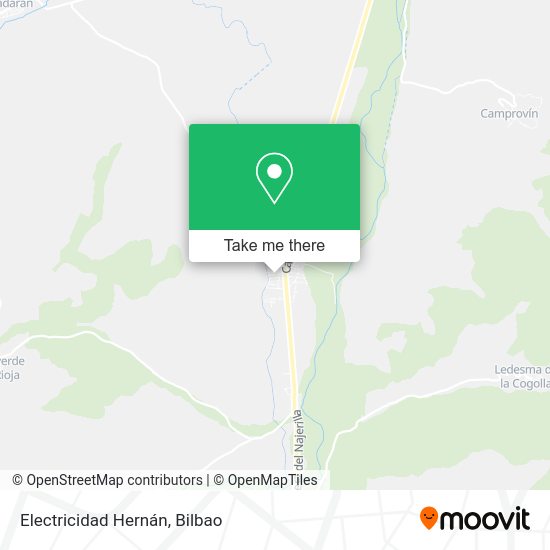 Electricidad Hernán map