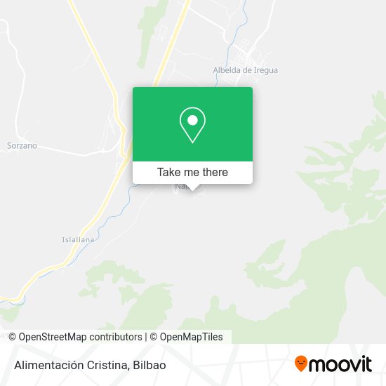 Alimentación Cristina map