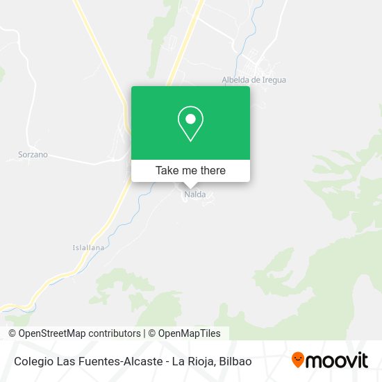 Colegio Las Fuentes-Alcaste - La Rioja map