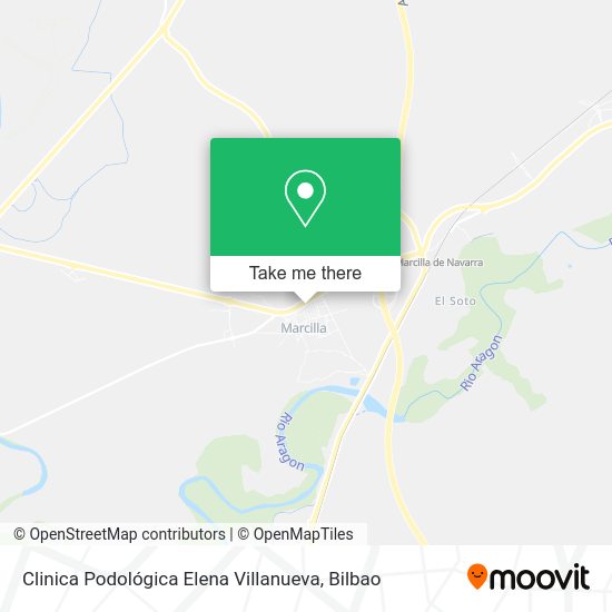 Clinica Podológica Elena Villanueva map