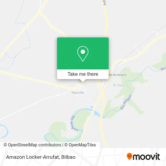 Amazon Locker-Arrufat map