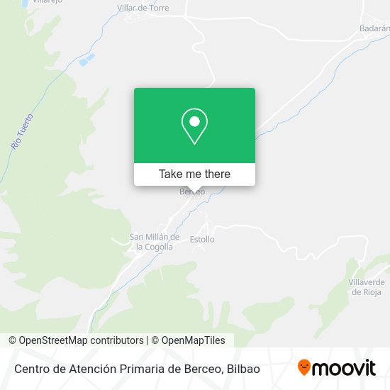Centro de Atención Primaria de Berceo map