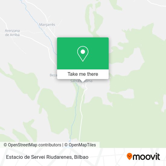 Estacio de Servei Riudarenes map