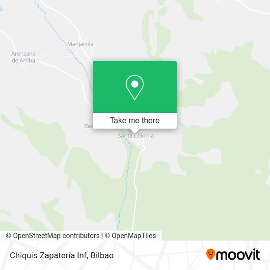 Chiquis Zapatería Inf map