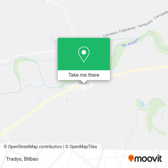 mapa Tradys