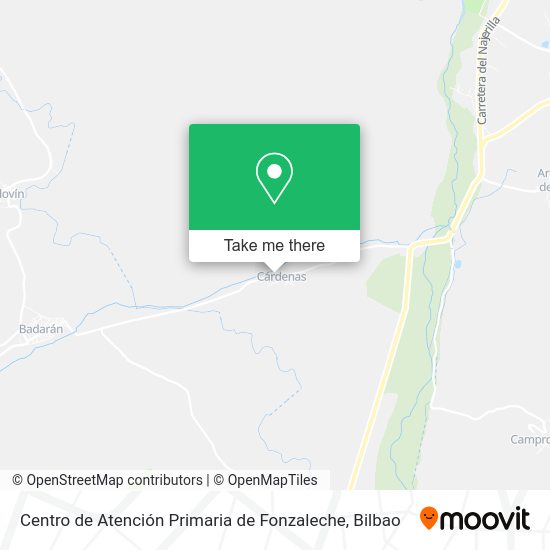 Centro de Atención Primaria de Fonzaleche map
