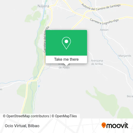 Ocio Virtual map