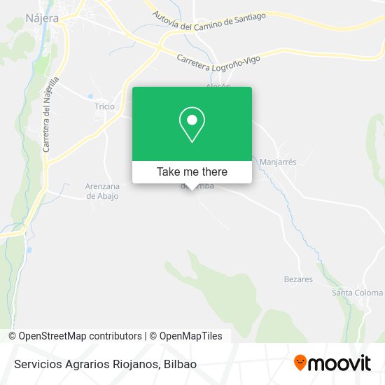 Servicios Agrarios Riojanos map