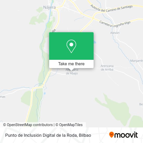 Punto de Inclusión Digital de la Roda map