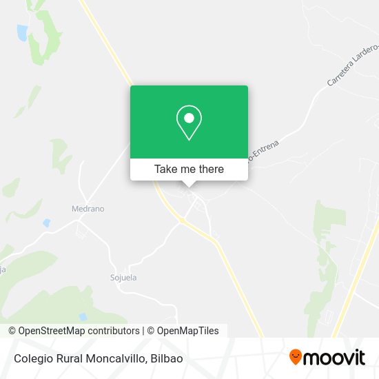 Colegio Rural Moncalvillo map