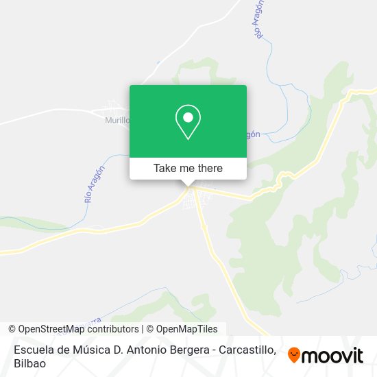 Escuela de Música D. Antonio Bergera - Carcastillo map