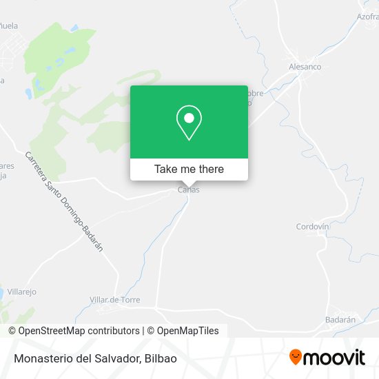 Monasterio del Salvador map
