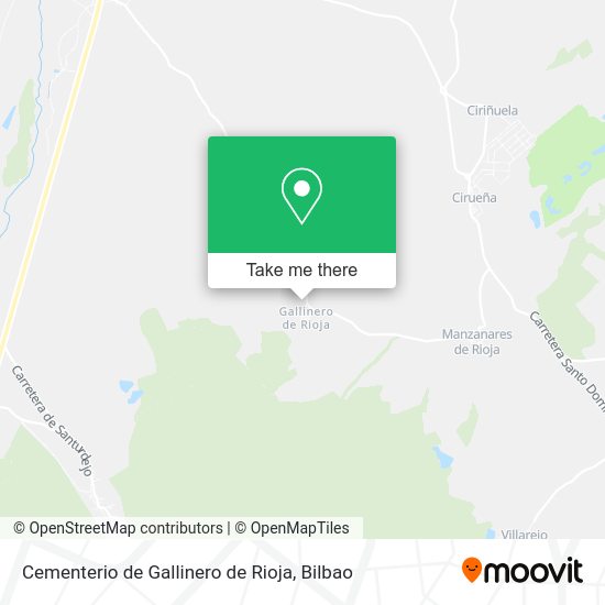Cementerio de Gallinero de Rioja map