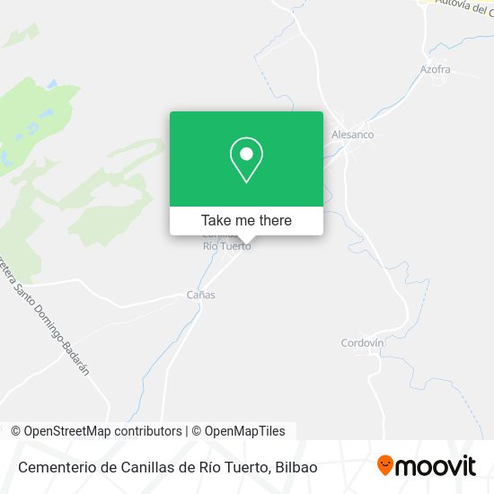 Cementerio de Canillas de Río Tuerto map