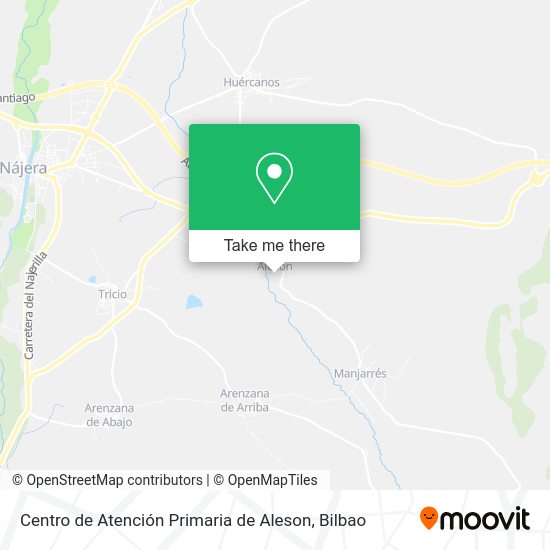 Centro de Atención Primaria de Aleson map