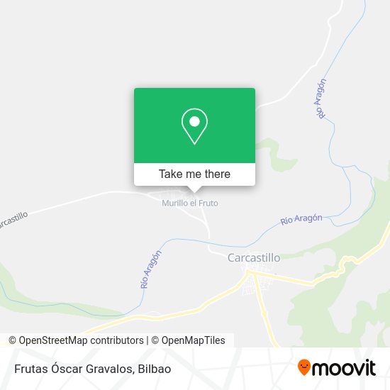 Frutas Óscar Gravalos map