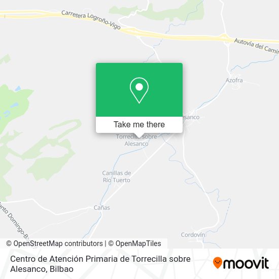 Centro de Atención Primaria de Torrecilla sobre Alesanco map