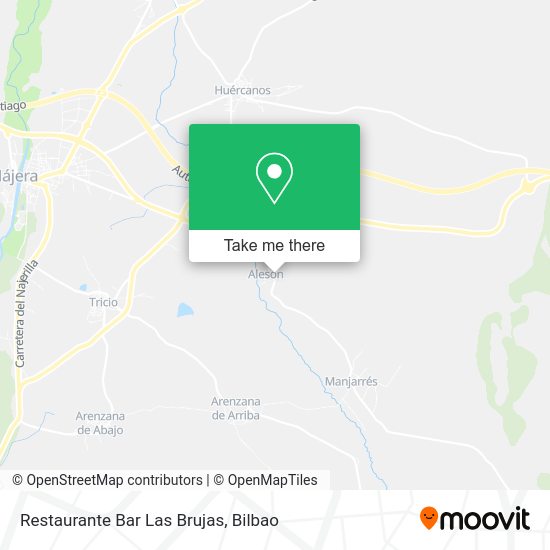 Restaurante Bar Las Brujas map