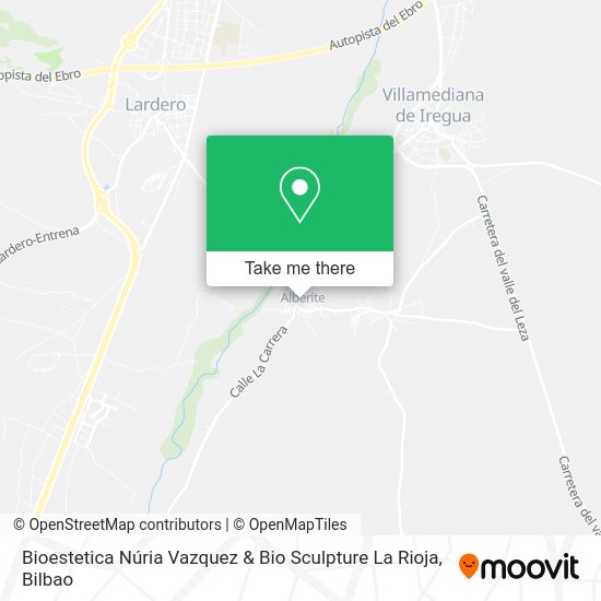 Bioestetica Núria Vazquez & Bio Sculpture La Rioja map