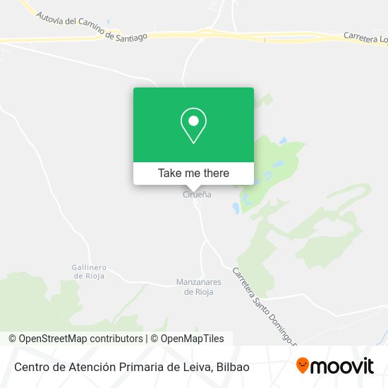 Centro de Atención Primaria de Leiva map