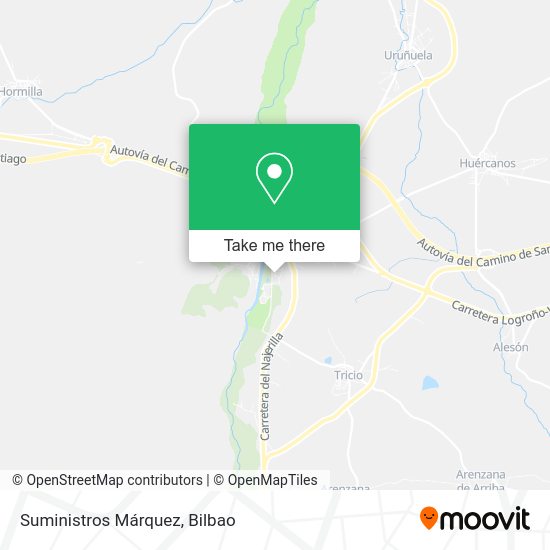 Suministros Márquez map