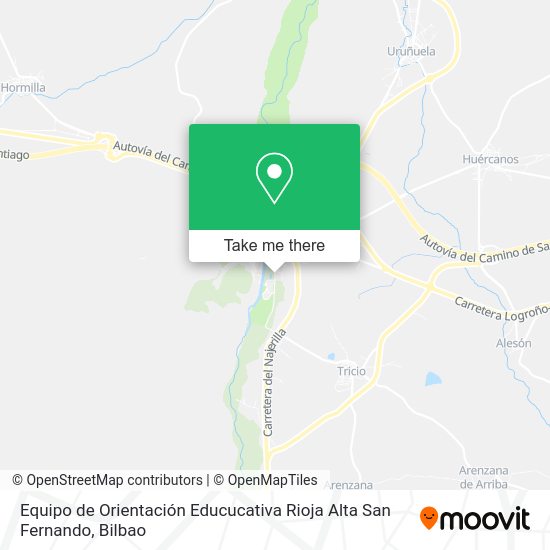 Equipo de Orientación Educucativa Rioja Alta San Fernando map