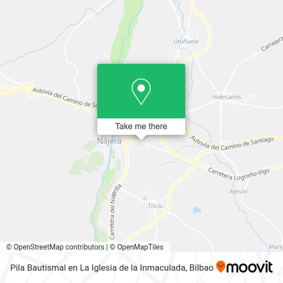 Pila Bautismal en La Iglesia de la Inmaculada map