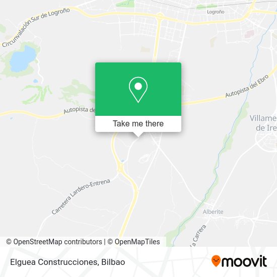 Elguea Construcciones map