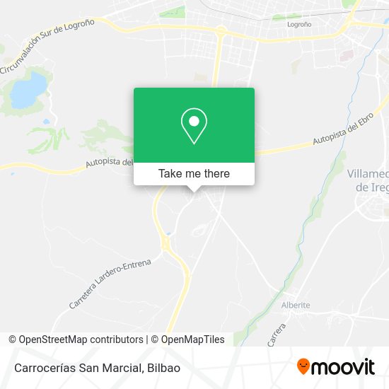 Carrocerías San Marcial map