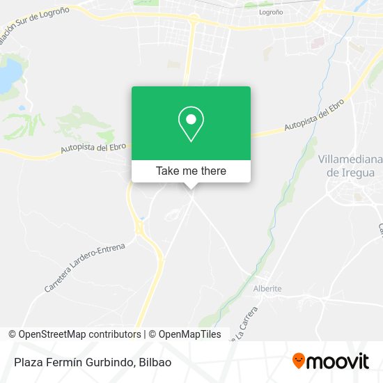 Plaza Fermín Gurbindo map