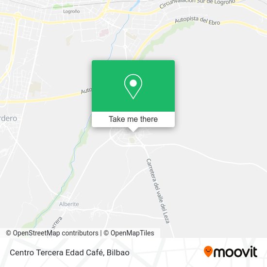 Centro Tercera Edad Café map