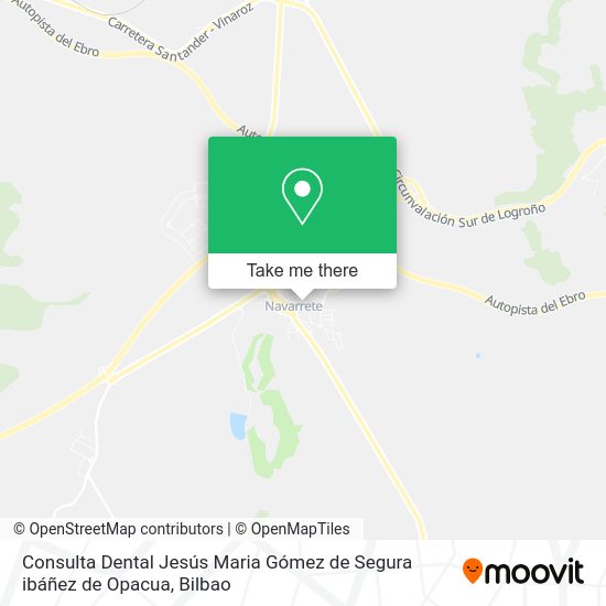 Consulta Dental Jesús Maria Gómez de Segura ibáñez de Opacua map