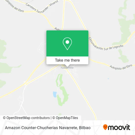 Amazon Counter-Chucherías Navarrete map