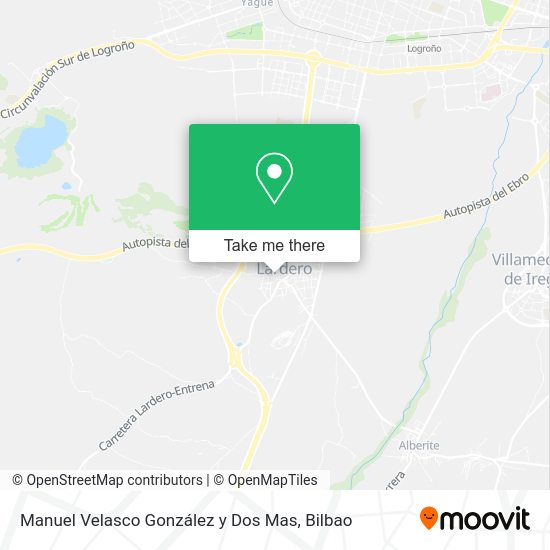 Manuel Velasco González y Dos Mas map