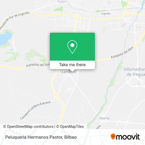 Peluquería Hermanos Pastor map